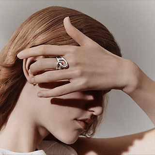 （HERMES）Bague Ever Chaine d'Ancre PM Ever Chaine d'ancre ring, medium model | Hermès USA